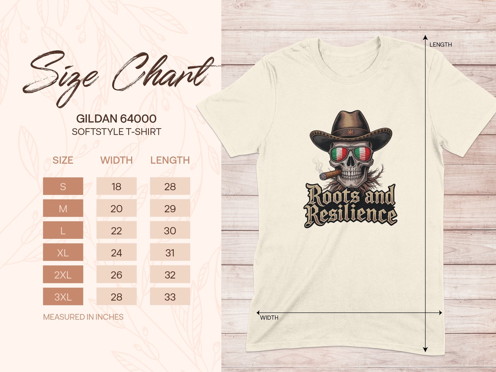 Roots and Resilience Cowboy Skull T-Shirt product