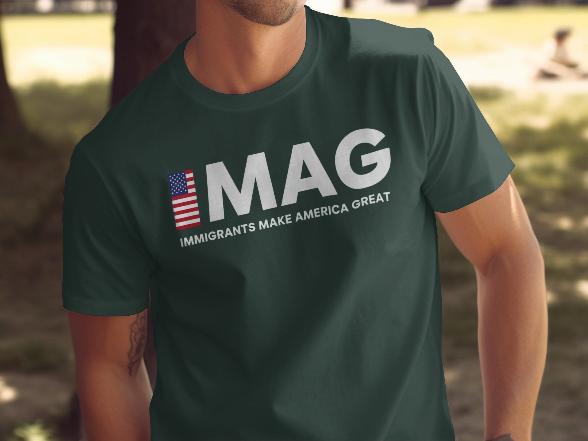 Immigrants Make America Great T-shirt product