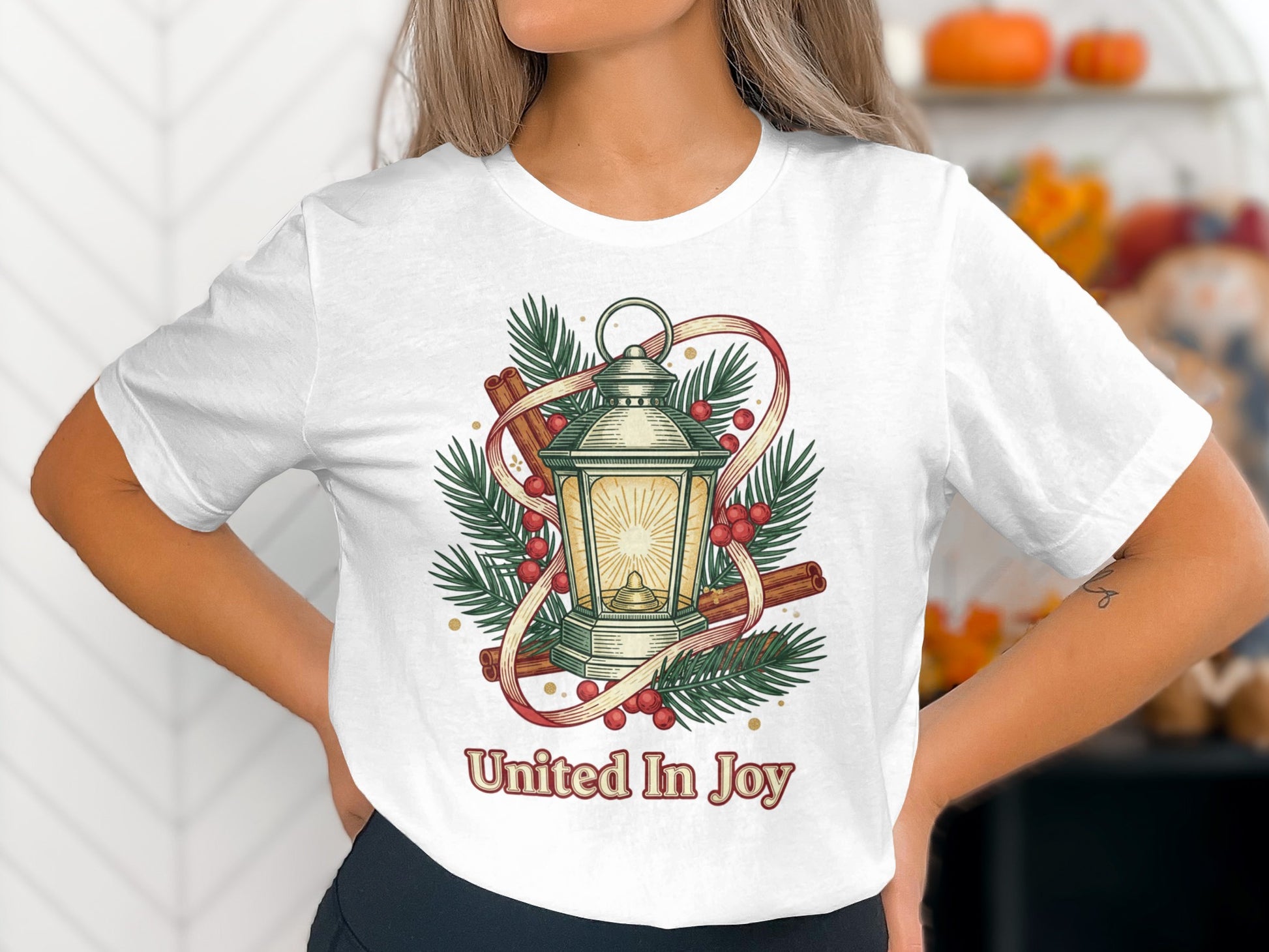 United In Joy Festive Graphic T-Shirt