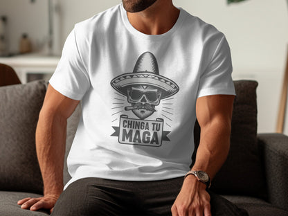 Chinga Tu Maga Statement Graphic T-Shirt product