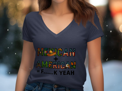 Mexican American F...k Yeah Graphic Tee product type