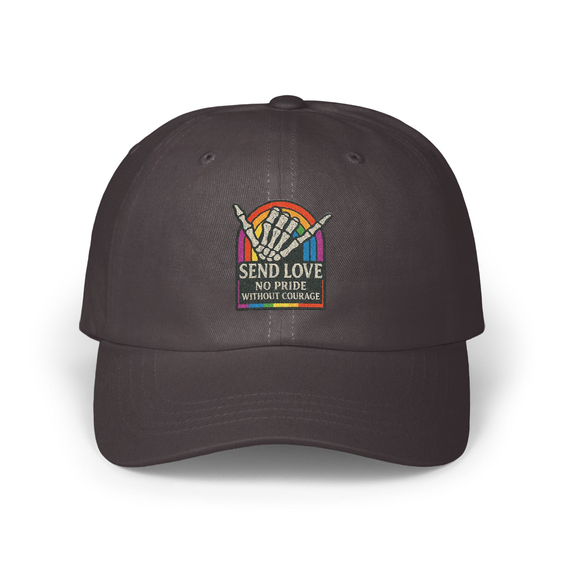 Send Love No Pride Without Courage Cap product type
