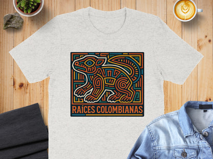 Unique Raíces Colombianas Graphic Tee Shirt product type
