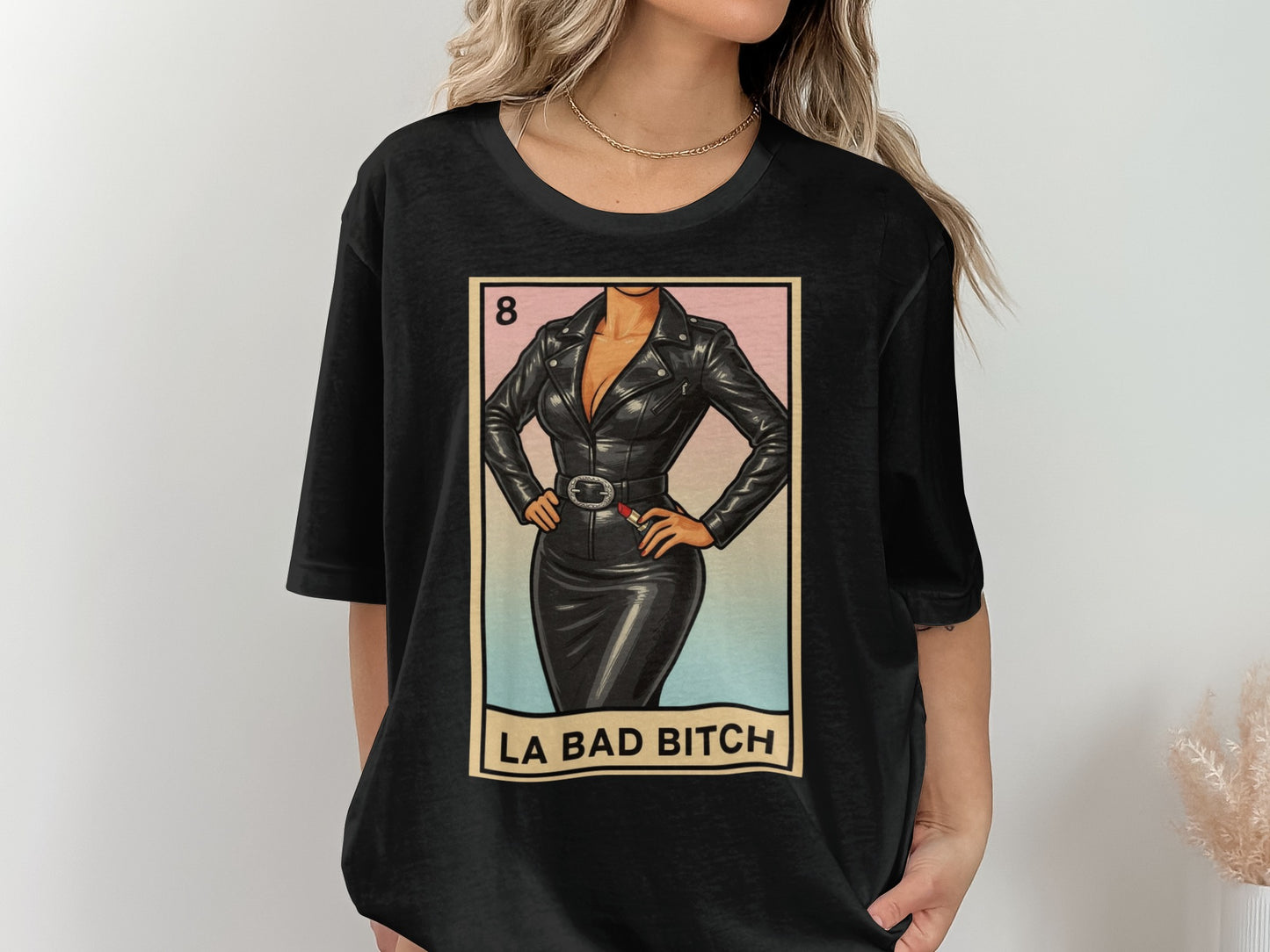 LA Bad Bitch Graphic Oversized Tee Shirt product type