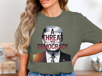 A Threat To Democracy Graphic T Shirt product type