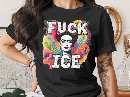 Bold Frida Kahlo Graphic Statement Shirt product type