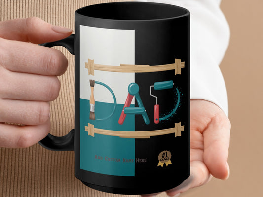 Personalized Dad Custom Name Mug Gift product type
