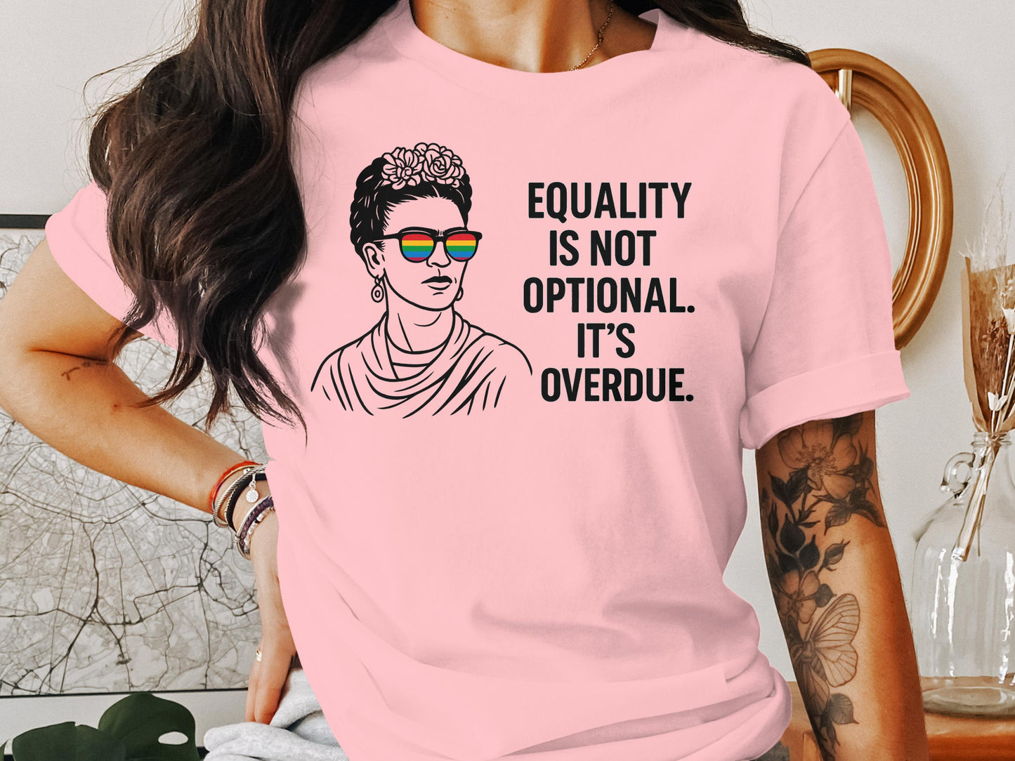 Equality Is Not Optional It's Overdue T-shirt product