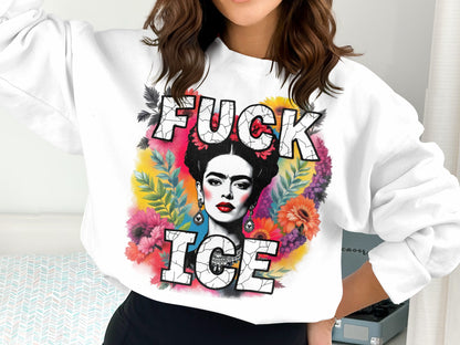Colorful Fuck Ice Design Sweatshirt