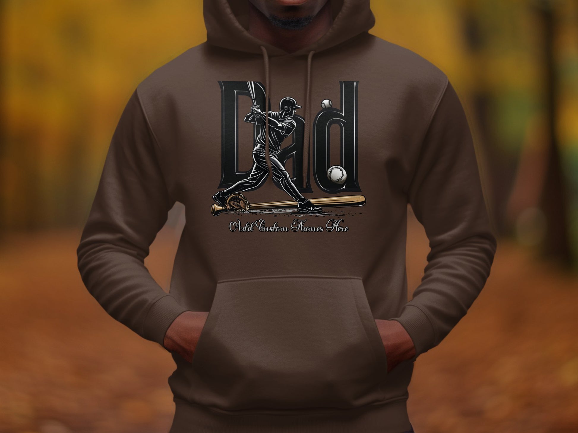 Baseball Dad Hoodie World Greatest Athletic Wear product