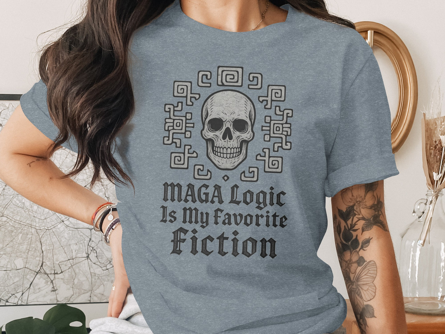 MAGA Logic Is My Favorite Fiction T-shirt