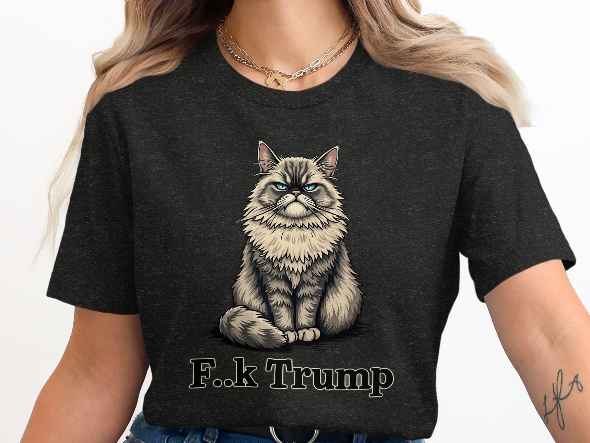 F.k Trump Cat Graphic T-shirt product type