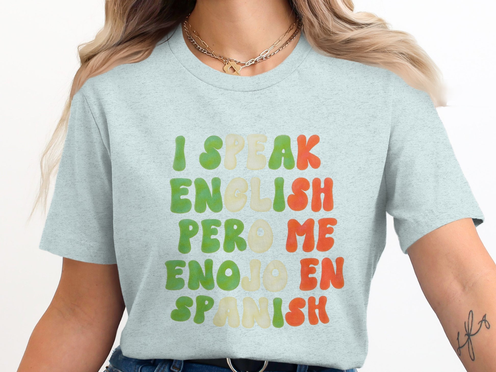 I Speak English Pero Me Enojo En Spanish product type