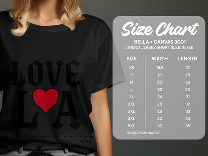 Love Heart Design Unisex Jersey Short Sleeve Tee product