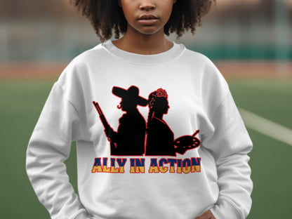 Ally in Action Graphic Sweater
