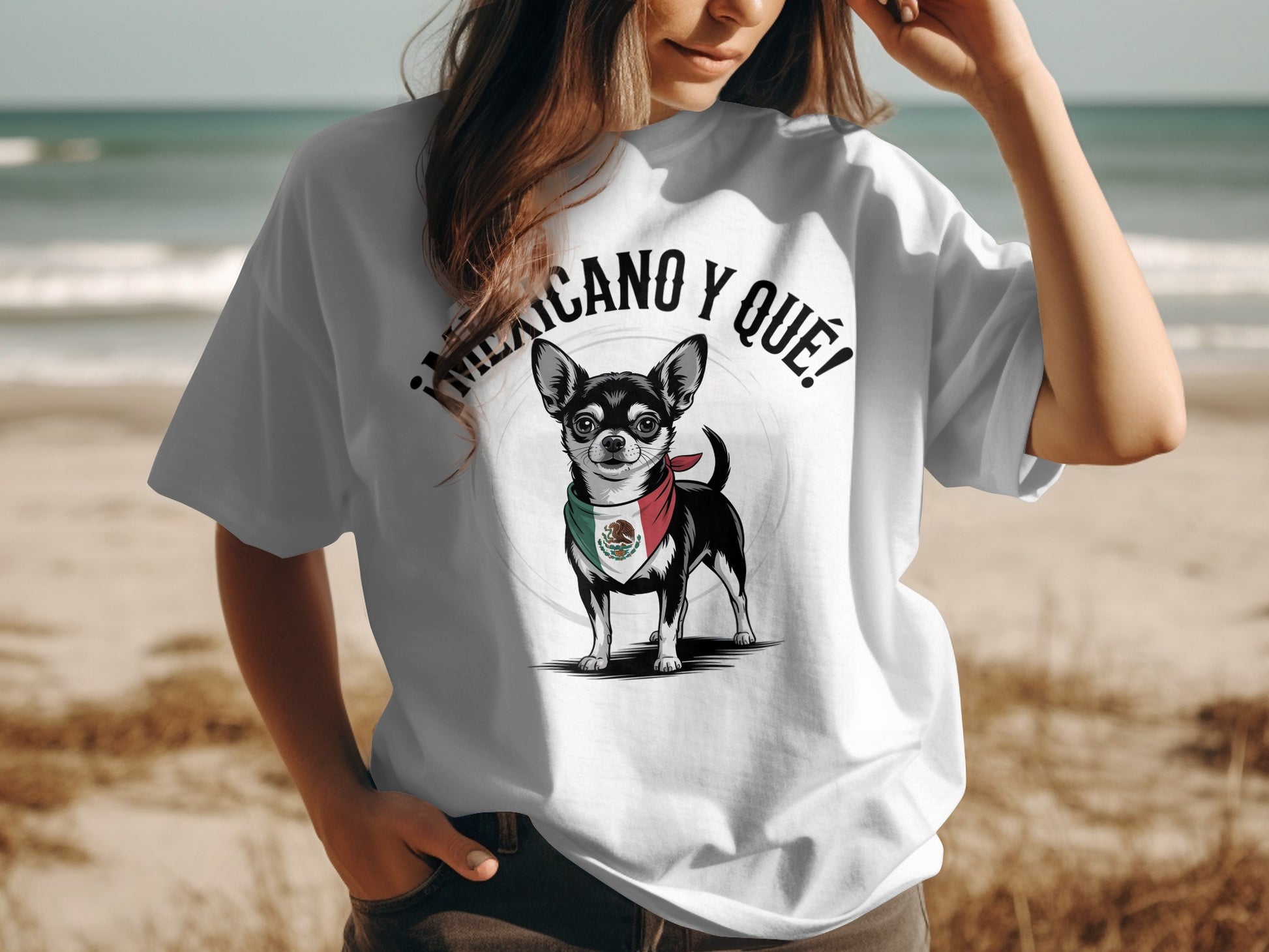 Mexicano Y Que Chihuahua Graphic Tee product