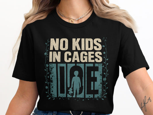 No Kids in Cages Graphic Tee Shirt product