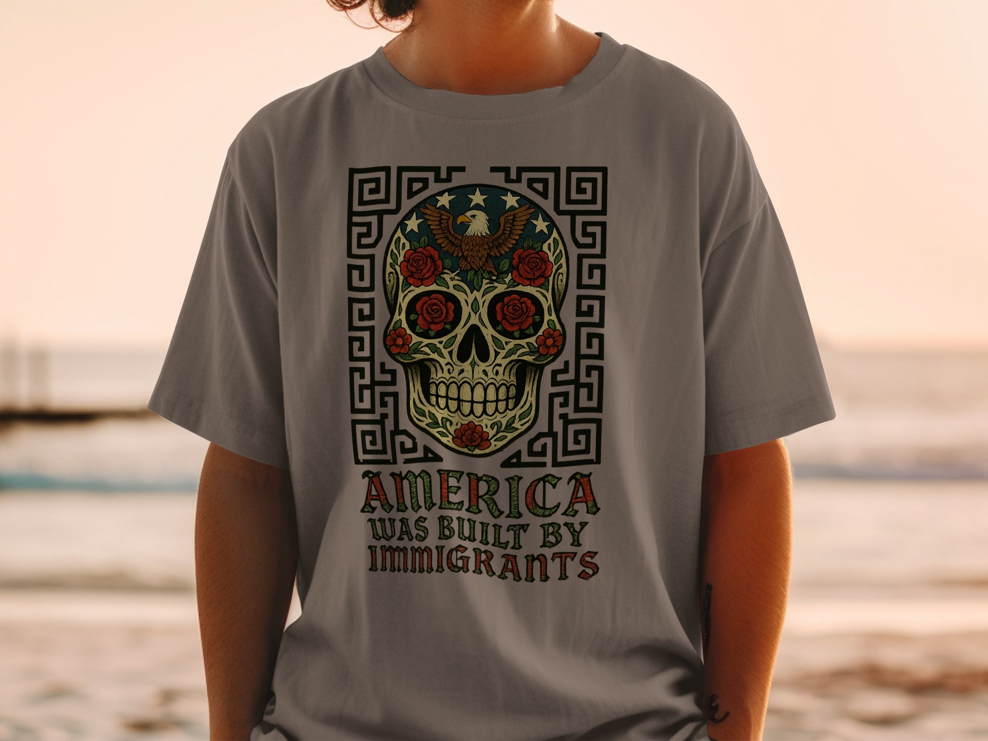 America Was Built By Immigrants statement shirt