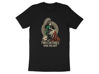 Two Cultures One Heart Graphic T-shirt product