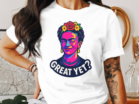 Colorful Great Yet Graphic T-Shirt with Iconic Artist product type