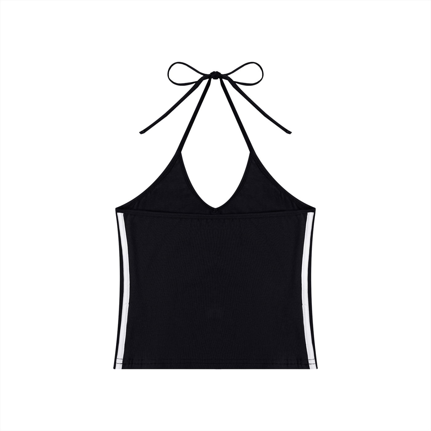 Subtle FDT Frida Kahlo Women's Color Block Halter Crop Tank Top