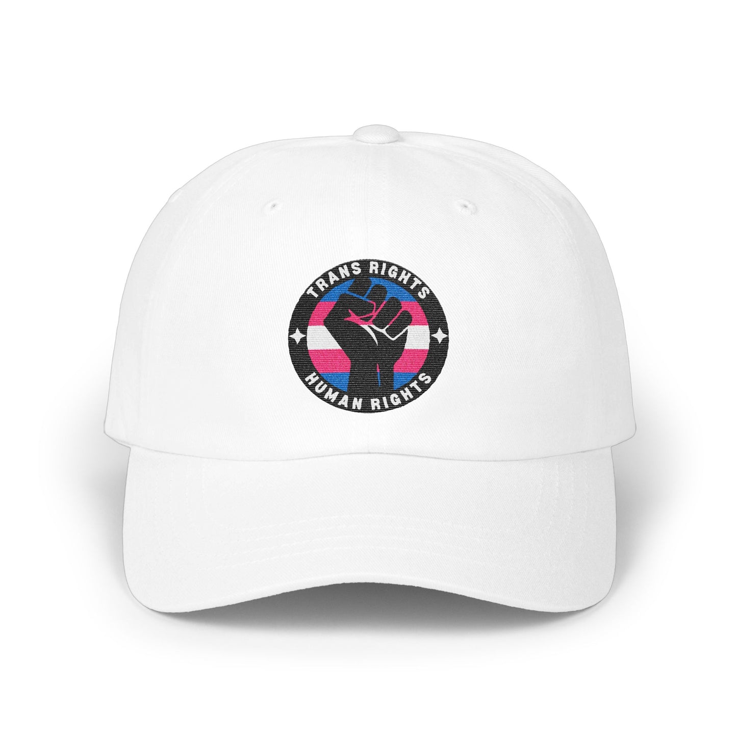 Trans Rights Human Rights Embroidered Hat product