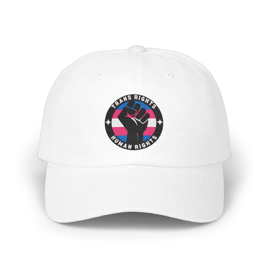 Trans Rights Human Rights Embroidered Hat product