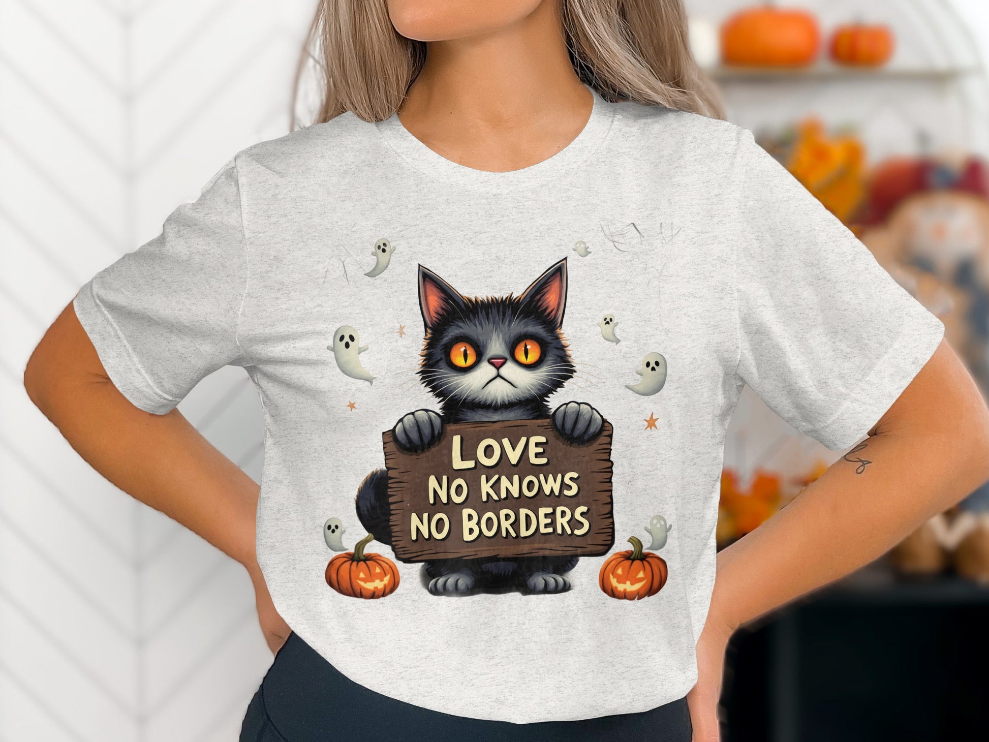 Love Knows No Borders T-Shirt Halloween Product