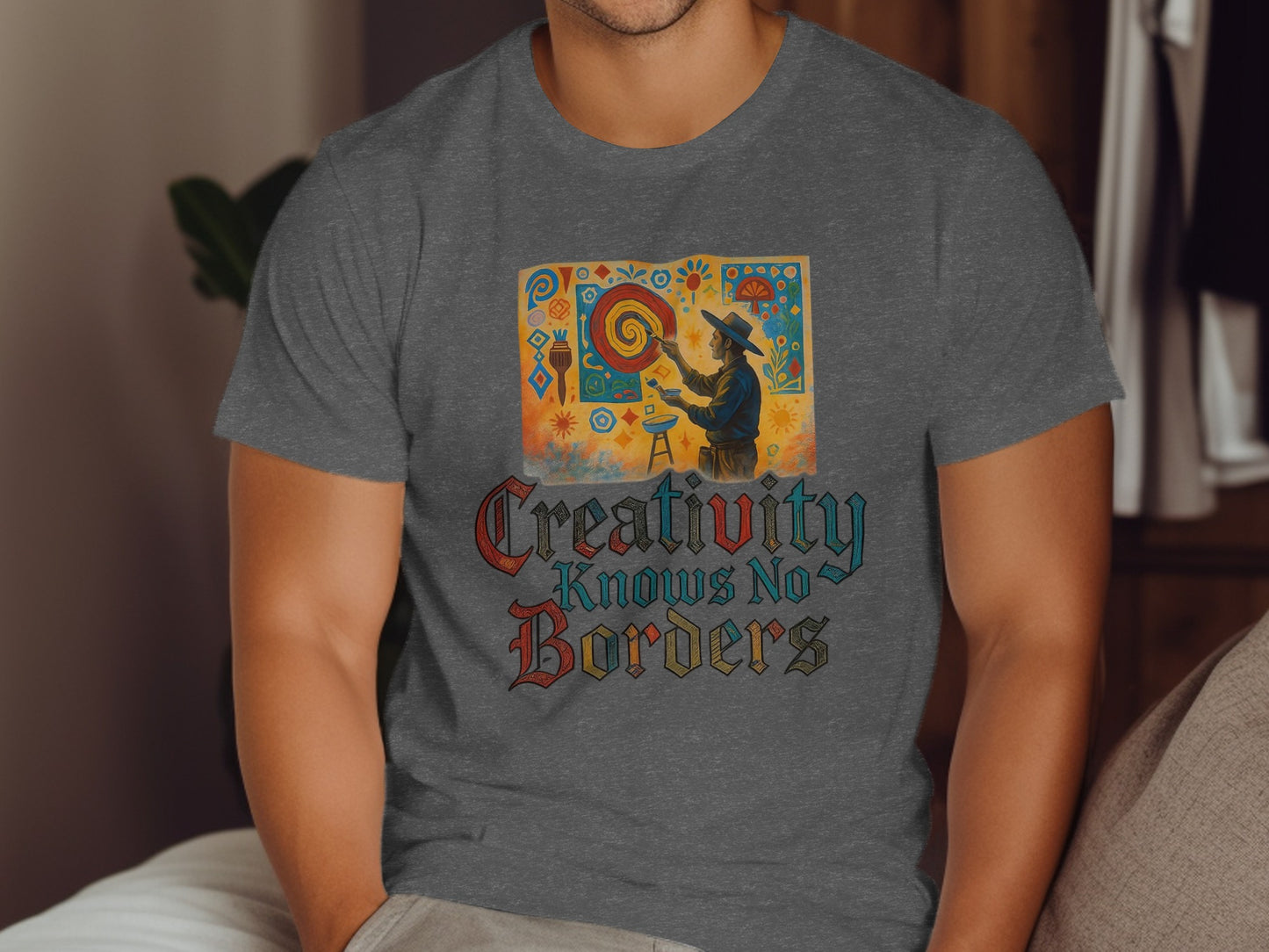 Creativity Knows No Borders T-shirt product