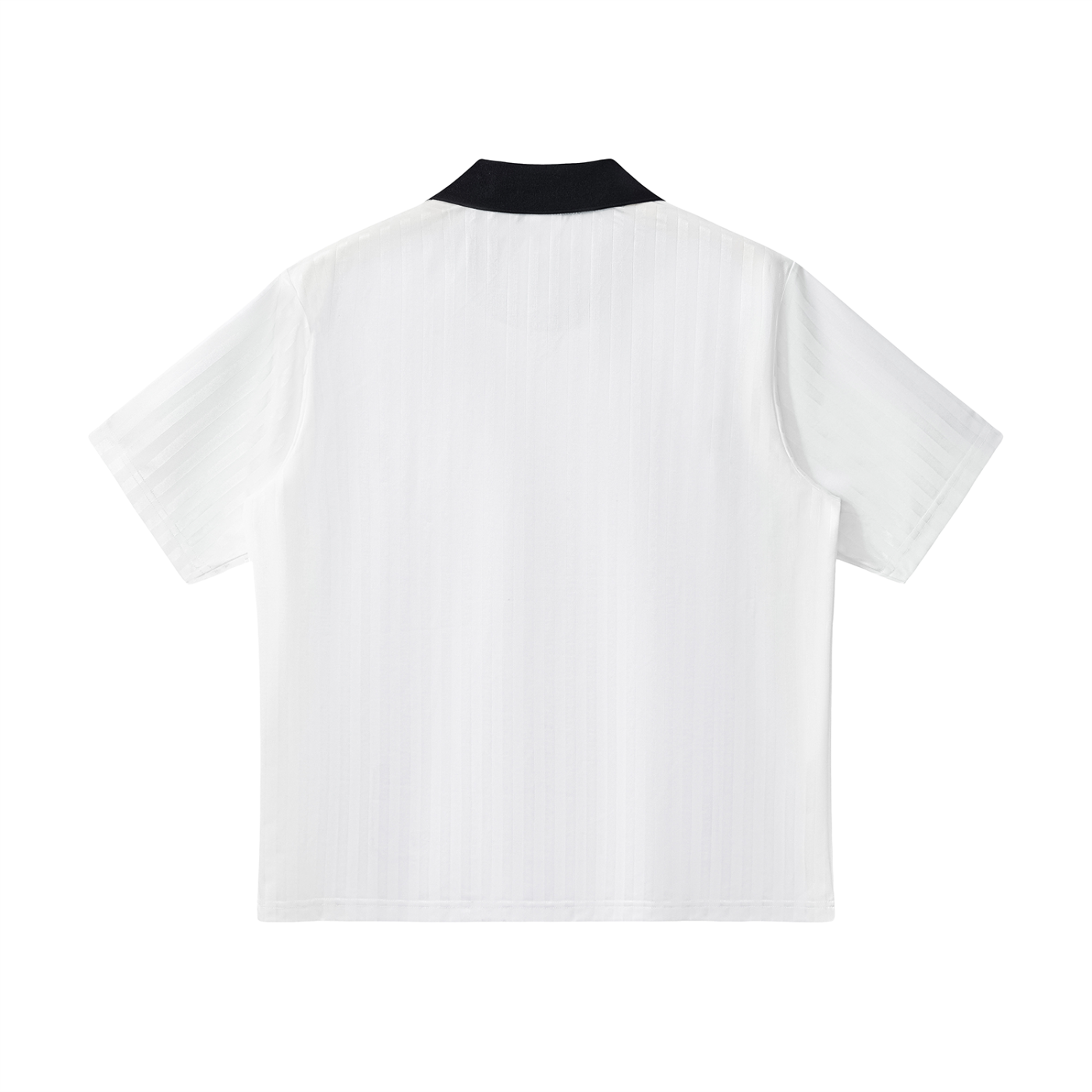 Chinga Tu Maga Contrast Collar Striped Soccer Jersey