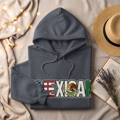 Mexican Flag Themed Hoodie for Casual Wear product