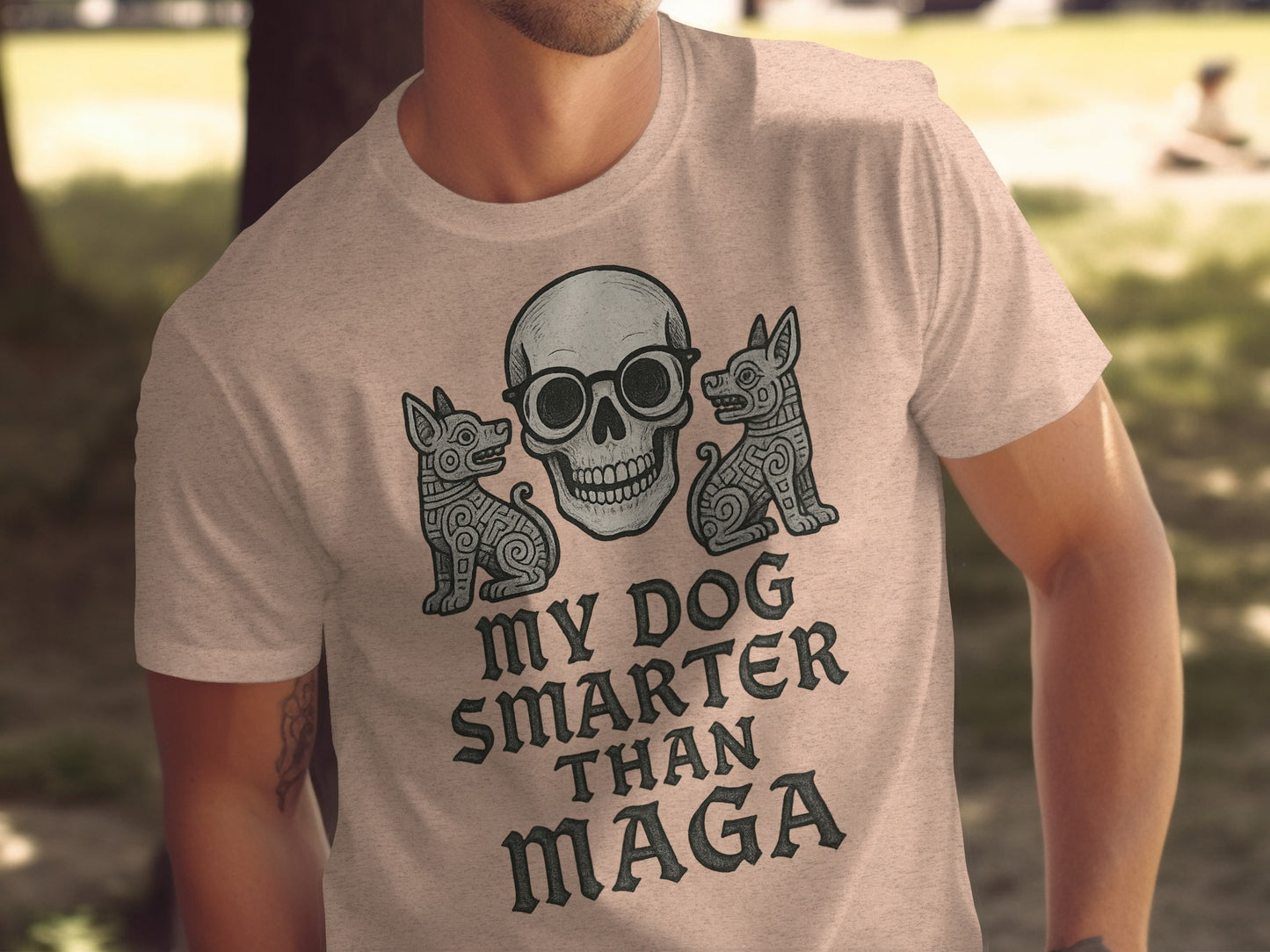 My Dog Smarter Than Maga Graphic T-Shirt