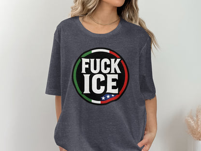 Bold Statement Fuck ICE Graphic Tee product