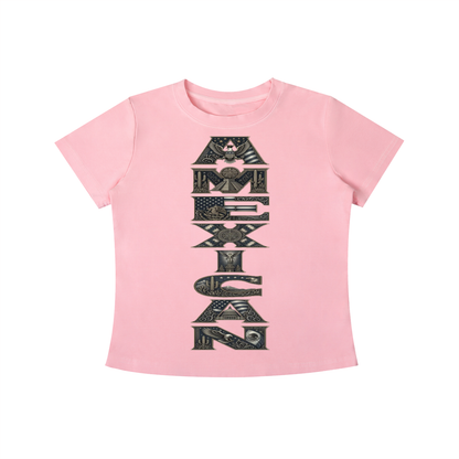 AMEXICAN Vintage Wash Slim Fit T-shirt