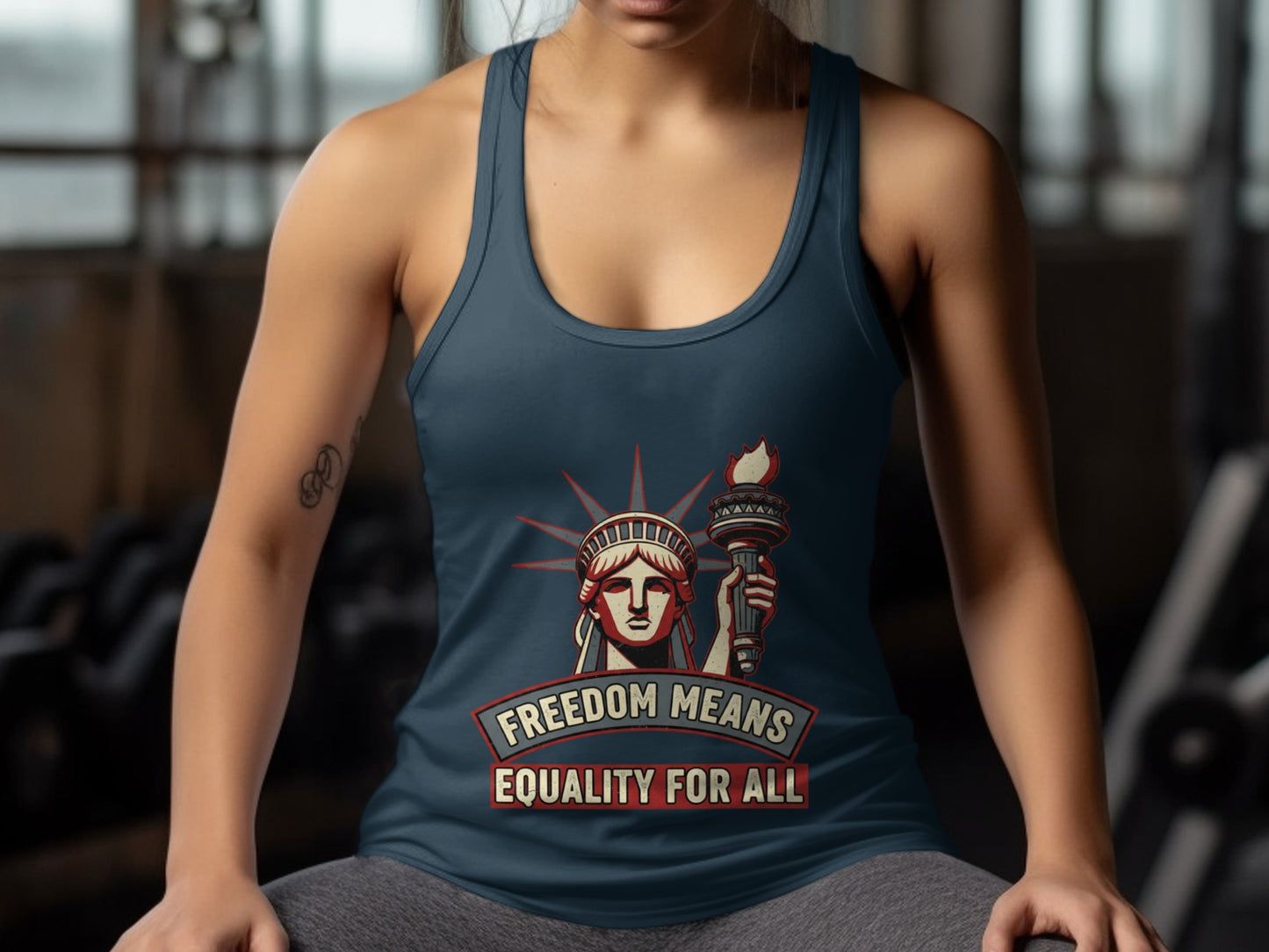 Freedom Means Equality for All Graphic Tank Top