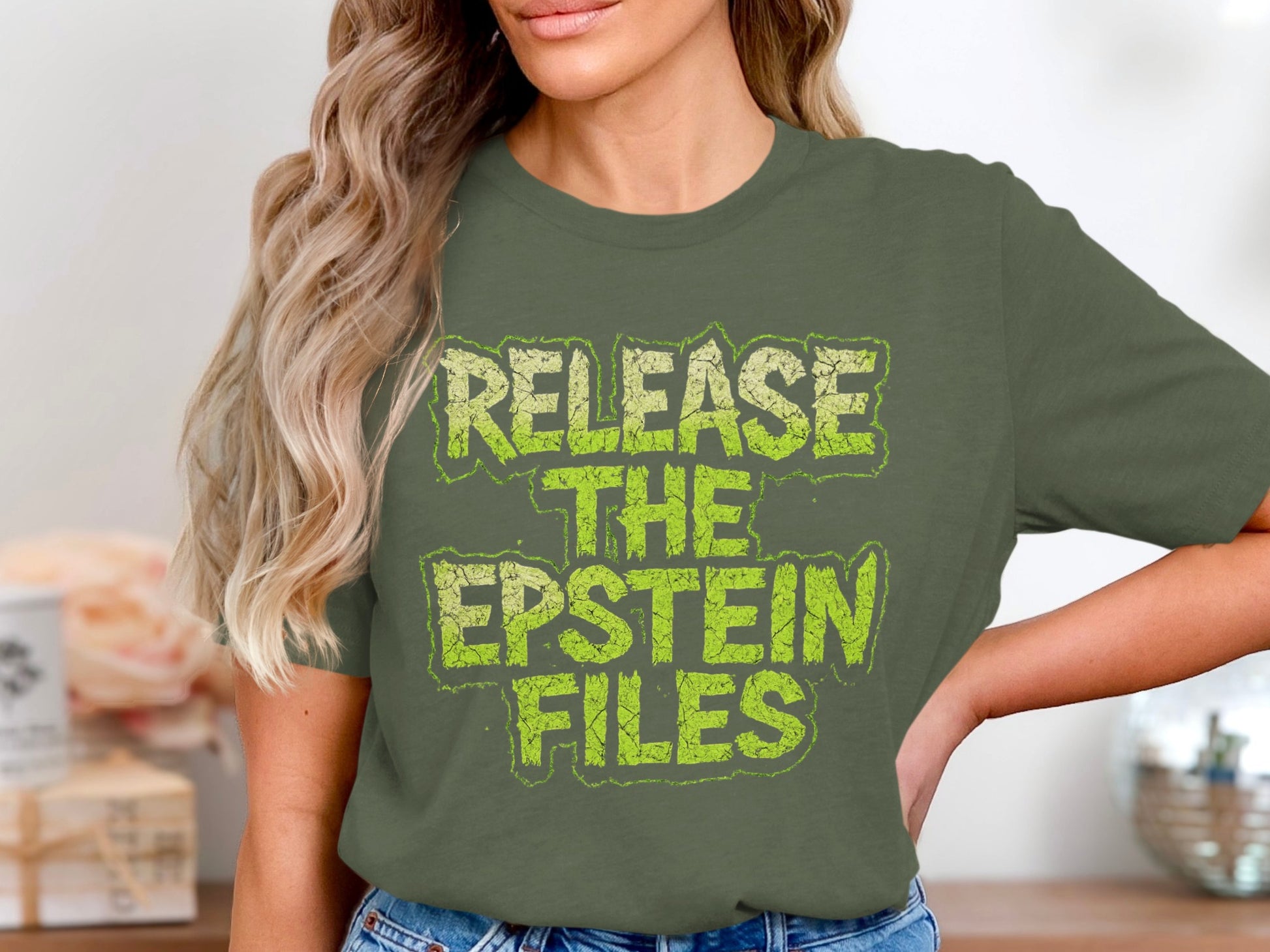 Release The Epstein Files Graphic T-Shirt product type