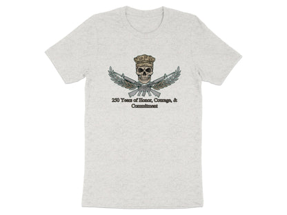 250 Years of Honor Courage Commitment T-shirt
