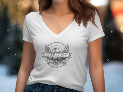 Patriotism Is Not A Personality Graphic T-shirt product
