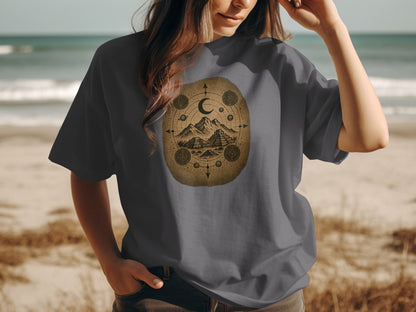 Nature Inspired Graphic Tee Perfect for Beach Days product