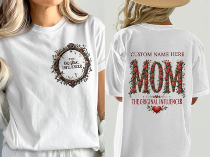 Personalizable Mom The Original Influencer T-shirt product