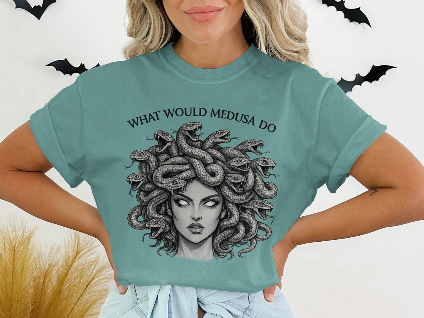 What Would Medusa Do Snake Hair Greek Mythology T-Shirts