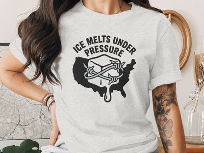 Ice Melts Under Pressure Graphic T-Shirt product type