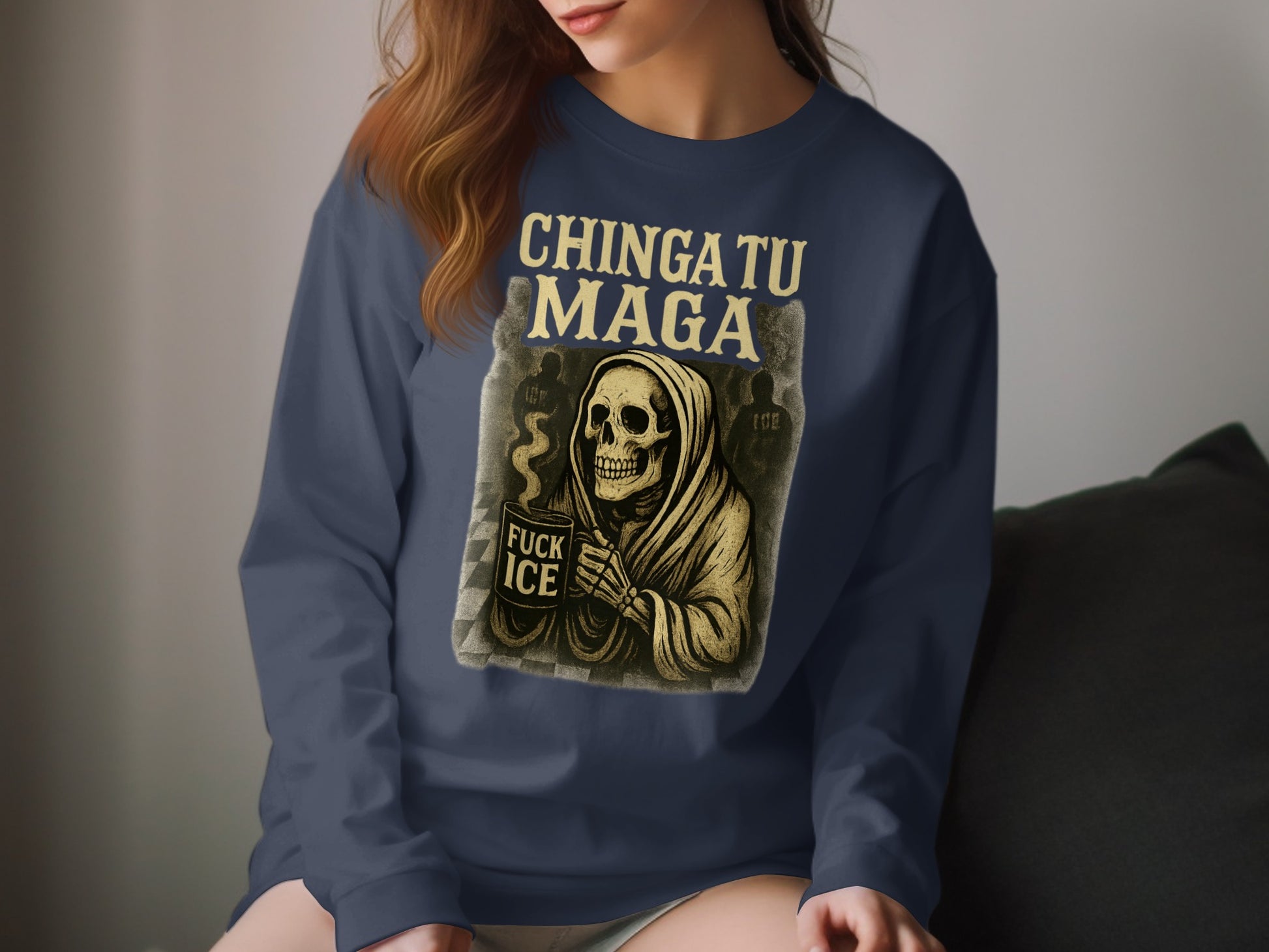 Chingatu Maga Fuck Ice Long Sleeve Shirt
