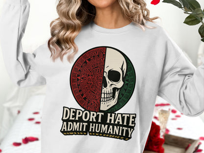 Deport Hate Admit Humanity Bold Statement product