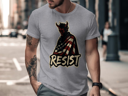 Resist Graphic Design T-Shirt Design product type