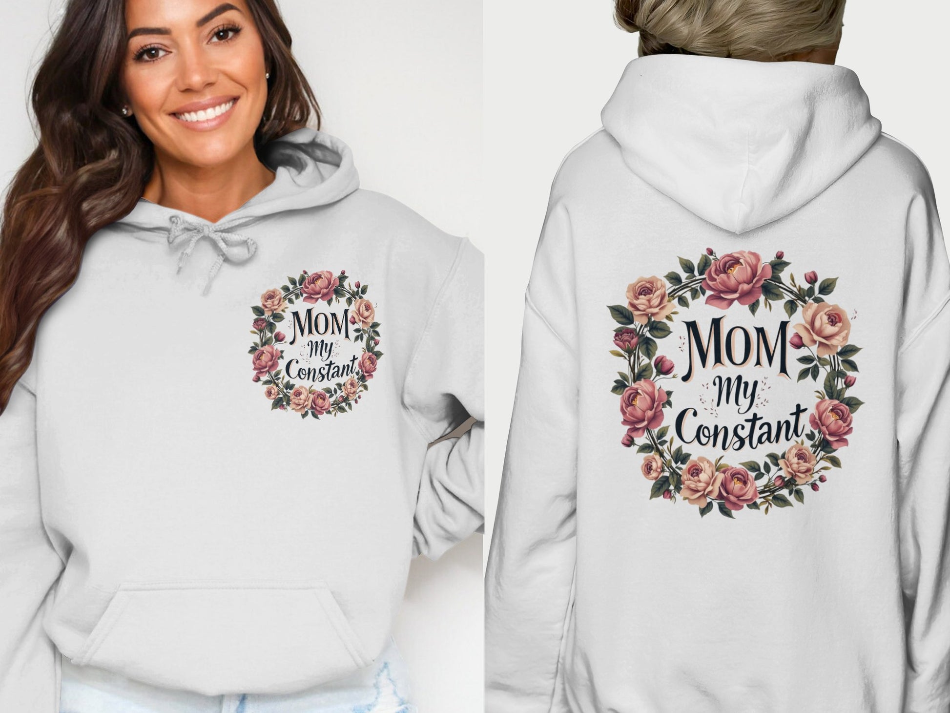 Mom My Constant Floral Hoodie product