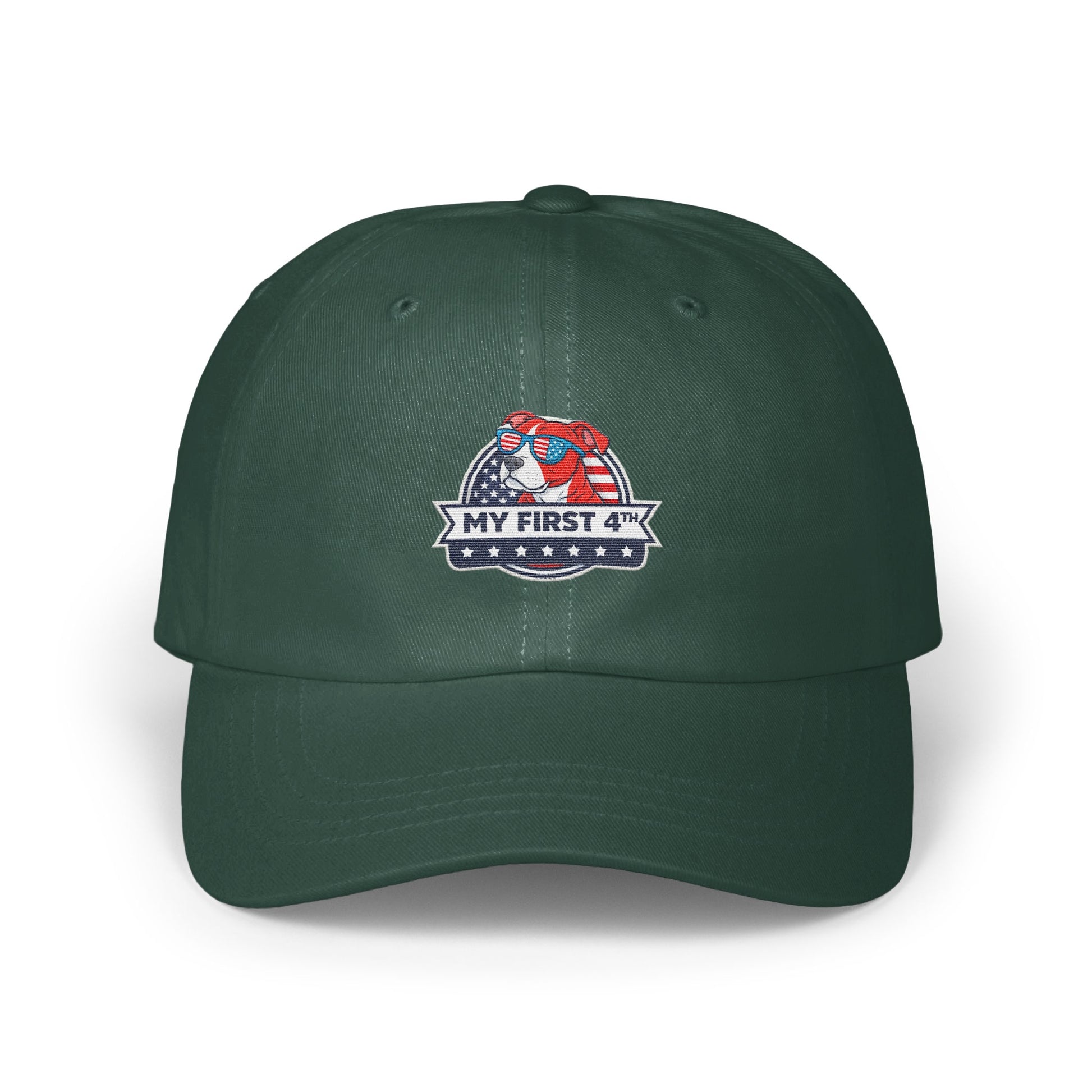 My First 4th Embroidered Baby Cap product