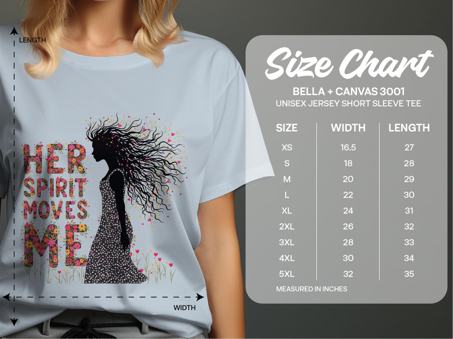 Her Spirit Moves Me Graphic Tee Shirt product
