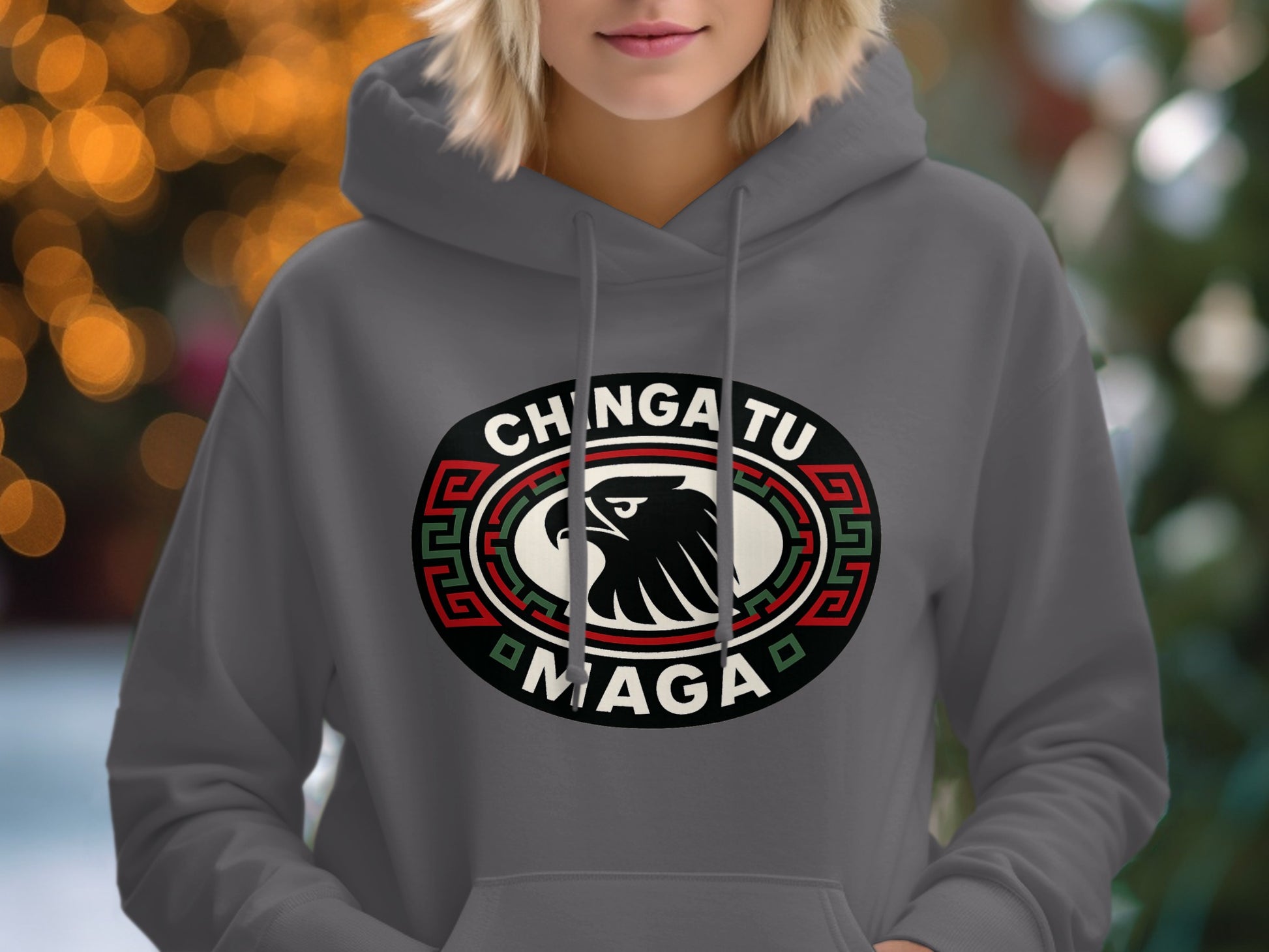 Chinga Tu Maga Hoodie Bold Design Unisex statement product type