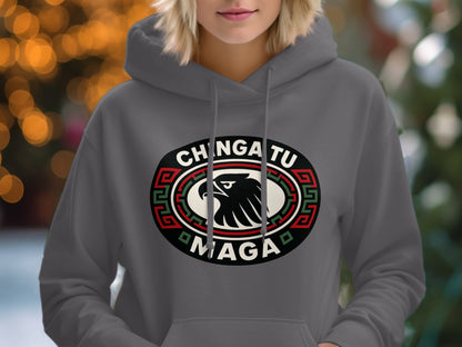 Chinga Tu Maga Hoodie Bold Design Unisex statement product type